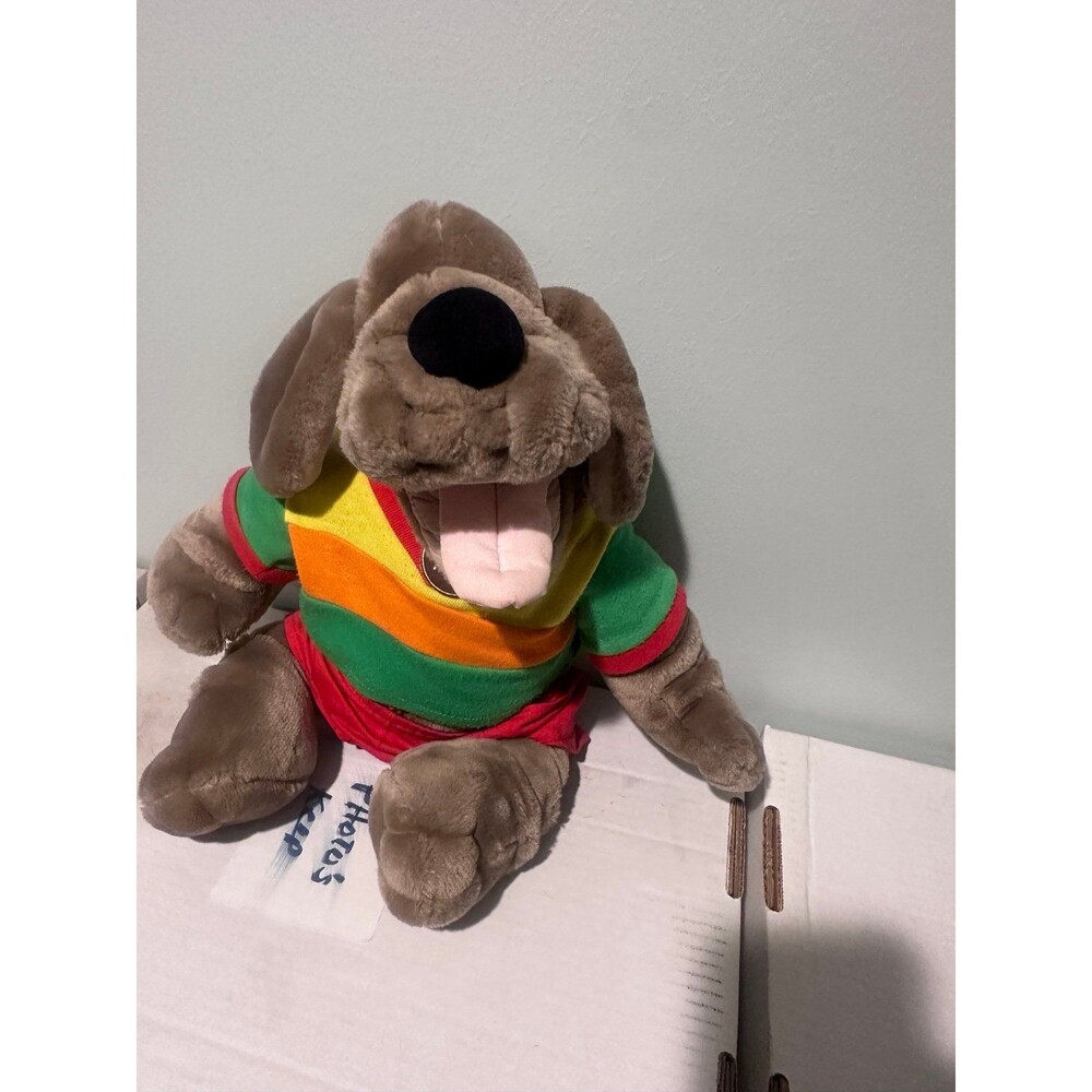 Vintage 1986 Ganz Bros. Talking Wrinkles Plush Hand Puppet tested working